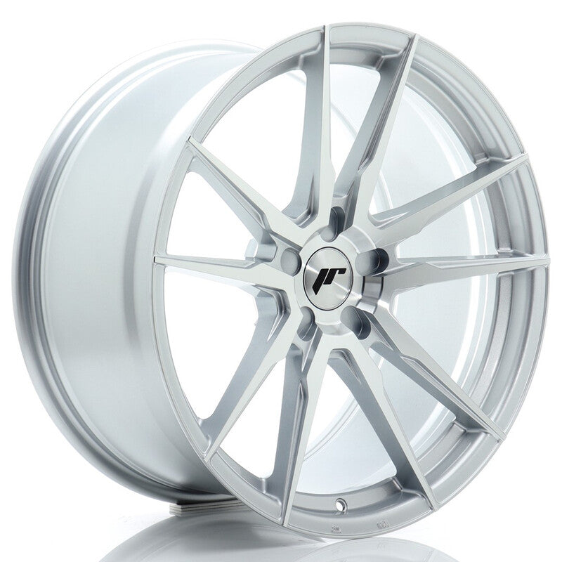 Cerchio Japan Racing JR-21 Extreme Concave 10,5x20 foratura su misura 5 fori ET15-45 - Argento lucidato