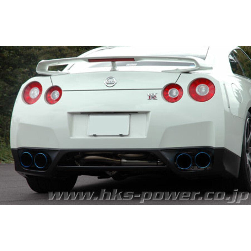 Carica immagine in Galleria Viewer, Linea di Scarico HKS "Legamax" Ti-Tip (MIG) per Nissan GT-R
