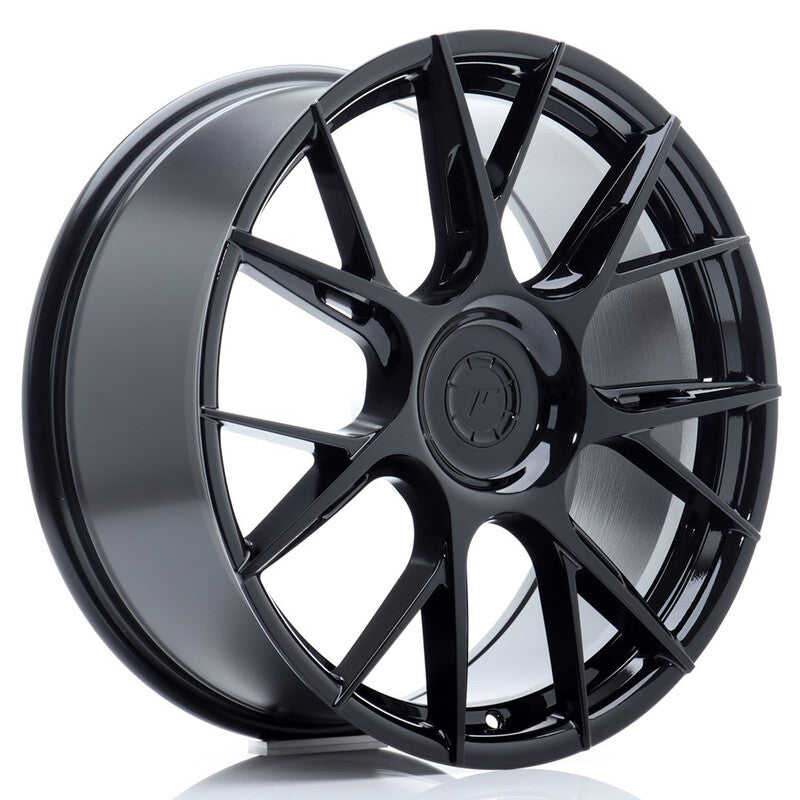 Cerchio Japan Racing JR-42 8,5x19 foratura su misura 5 fori ET25-45 - Nero lucido
