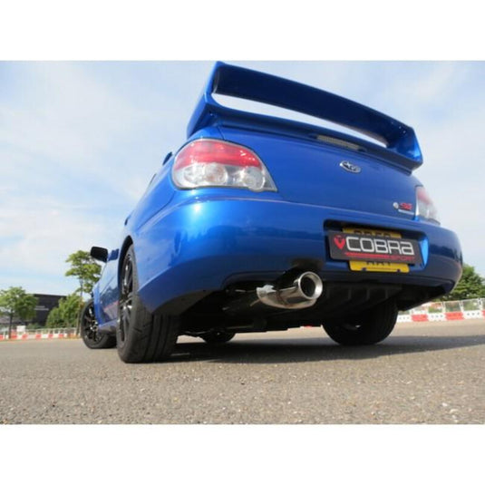 Linea di Scarico "Catback" Cobra per Subaru Impreza GC / GF 2.0L Turbo Ø3" (92-00) - Track