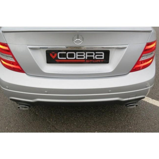 Silenziatore "Style 350" Cobra per Mercedes C200, 220 & 250 Diesel W204 (07-14)