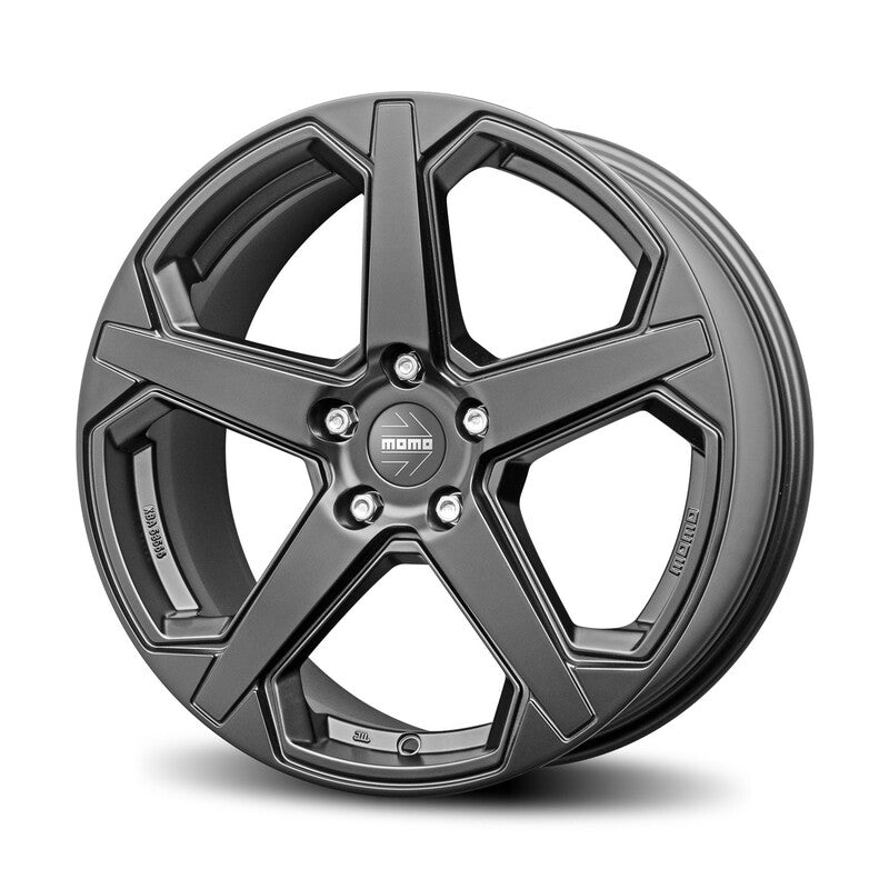 Cerchio Momo Star Evo 8x18 5x112 ET35 - Grigio antracite opaco