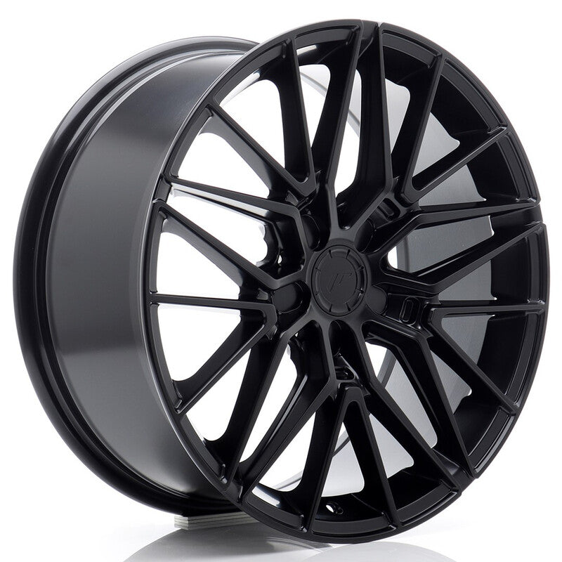 Carica immagine in Galleria Viewer, Cerchio Japan Racing JR-38 8x18 foratura su misura 5 fori ET20-45 - Nero opaco
