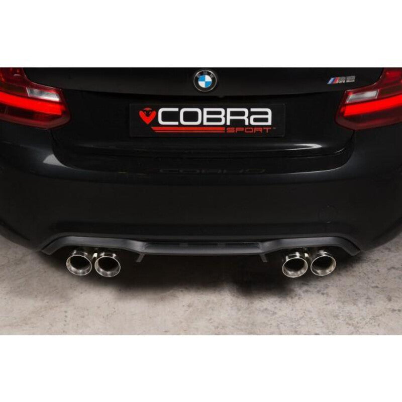 Carica immagine in Galleria Viewer, Linea di Scarico "Catback" Cobra per BMW M2 F87 - con Valvola (Ø3")
