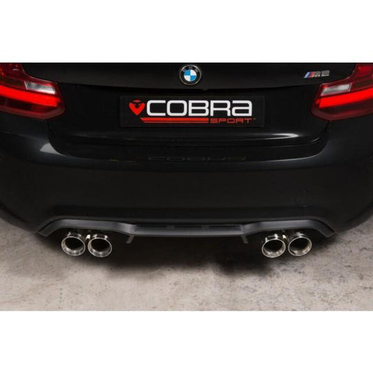Linea di Scarico "Catback" Cobra per BMW M2 F87 - con Valvola (Ø3")