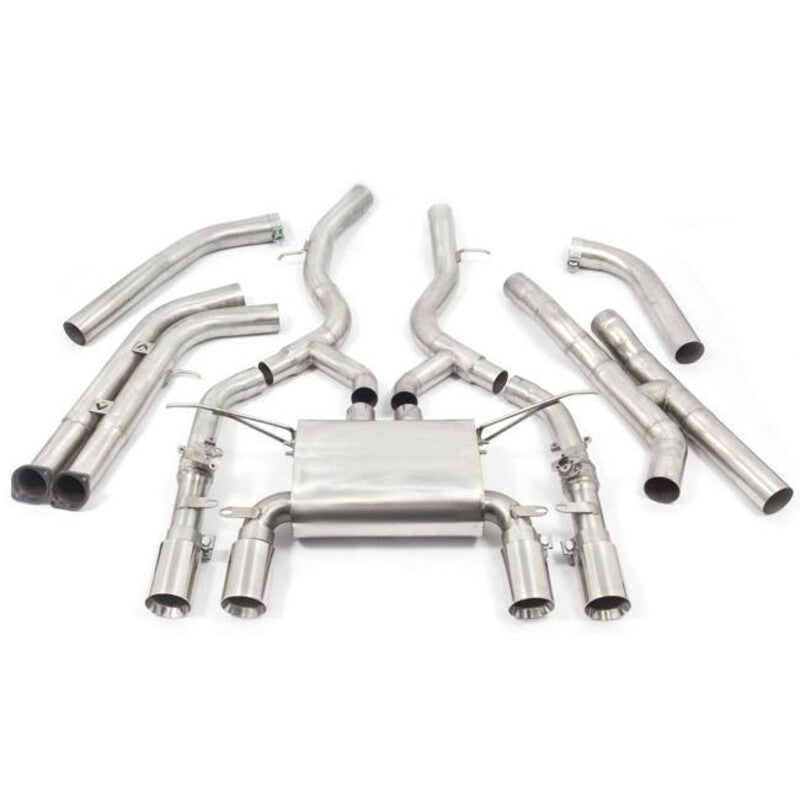 Carica immagine in Galleria Viewer, Linea di Scarico Completa "Turboback" Cobra per BMW M3 F80 - con Valvola (Ø3")
