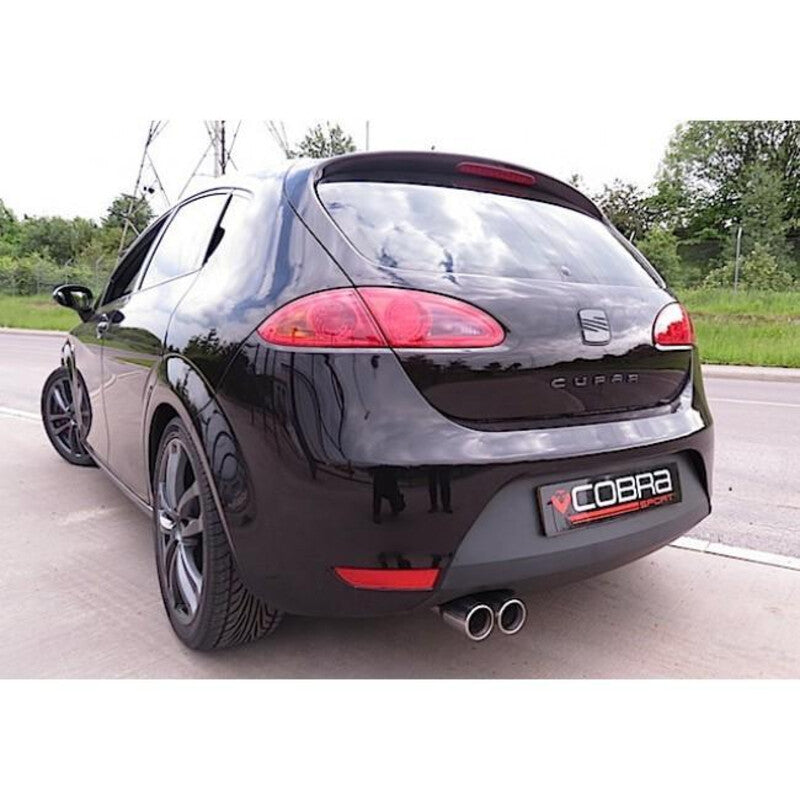 Linea di Scarico Completa "Turboback" Cobra per Seat Leon Cupra 1P 2.0L TFSI (06-12)