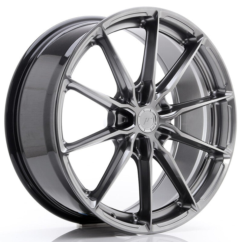 Carica immagine in Galleria Viewer, Cerchio Japan Racing JR-37 8,5x20 5x112 ET25 - Hyper Black
