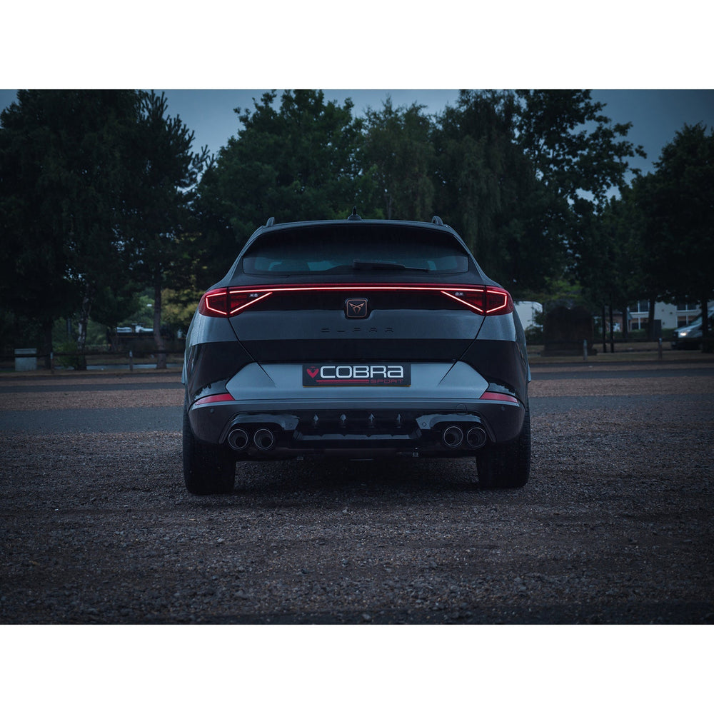 Linea di Scarico Completa Cobra per Cupra Formentor 2.0TSI 310 CV (2020+) - Race, con Valvola