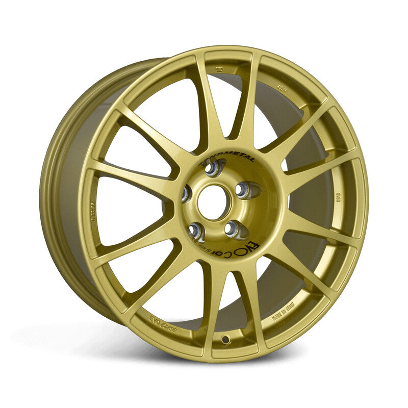 Cerchio Evo Corse SanremoCorse 8x18 5x120 ET23 - Oro (Skoda Fabia R5 / Rally2)
