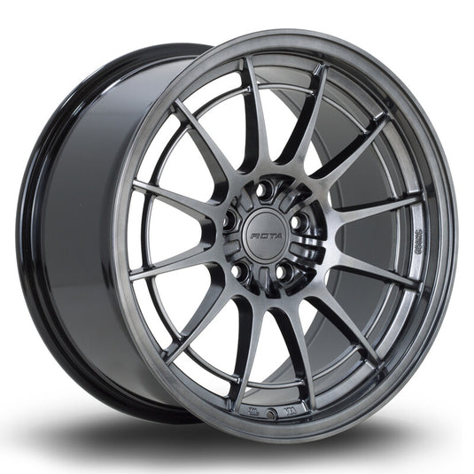 Cerchio Rota GKR 9,5x18 5x112 ET40 - Hyper Black