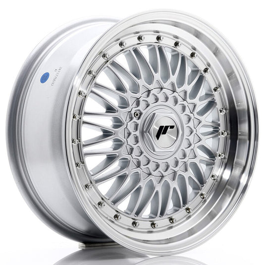 Cerchio Japan Racing JR-9 7,5x17 foratura su misura 4/5 fori ET20-35 - Argento