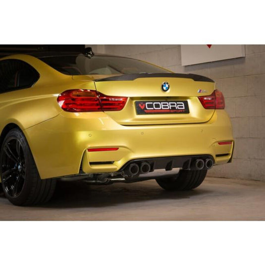 Linea di Scarico "Catback" Cobra per BMW M4 F82 - con Valvola (Ø3")