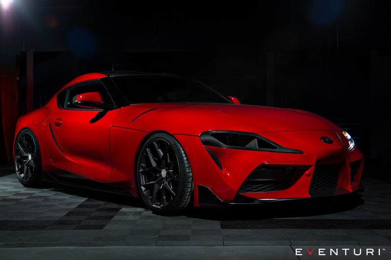 Carica immagine in Galleria Viewer, Presa d'Aria del Faro Carbonio Eventuri per Toyota GR Supra A90
