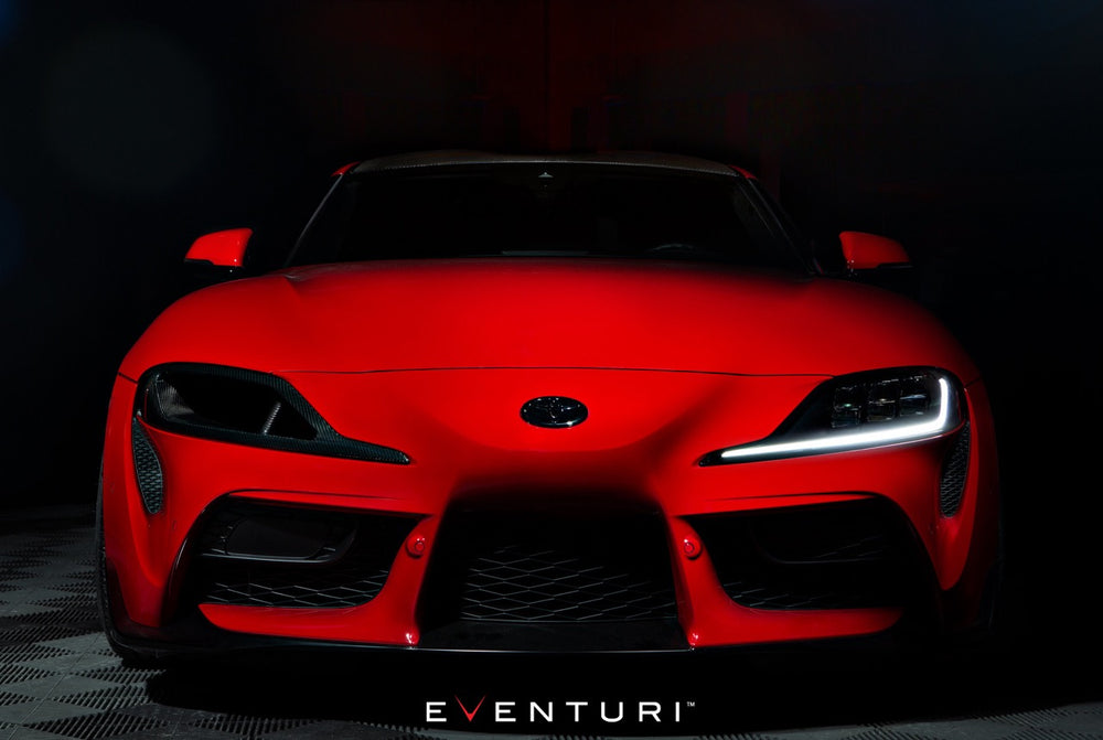 Presa d'Aria del Faro Carbonio Eventuri per Toyota GR Supra A90