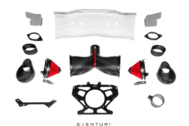 Carica immagine in Galleria Viewer, Kit di Aspirazione Carbonio Eventuri per Chevrolet Corvette C8 Stingray Convertible
