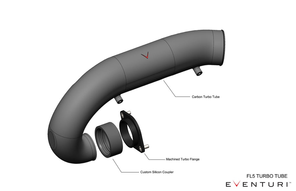 Condotto di Aspirazione Carbonio Eventuri per Honda Civic Type R FL5