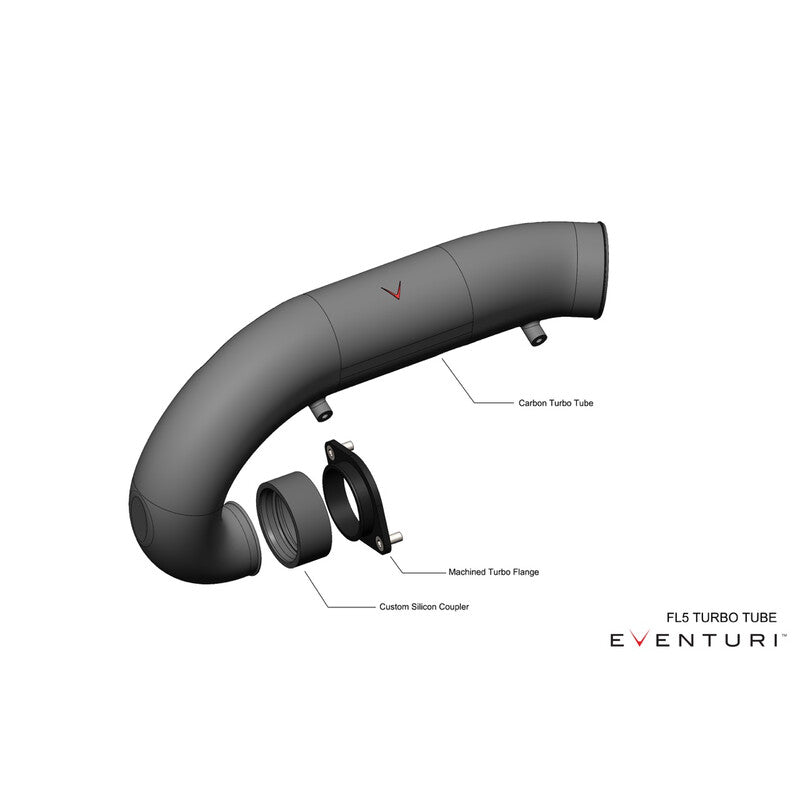 Condotto di Aspirazione Carbonio Eventuri per Honda Civic Type R FL5