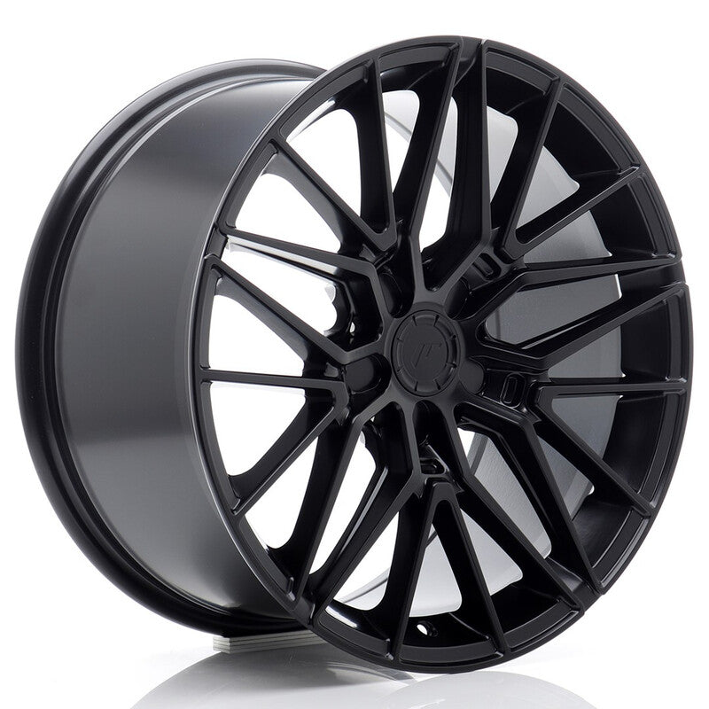 Cerchio Japan Racing JR-38 9x18 foratura su misura 5 fori ET20-45 - Nero opaco