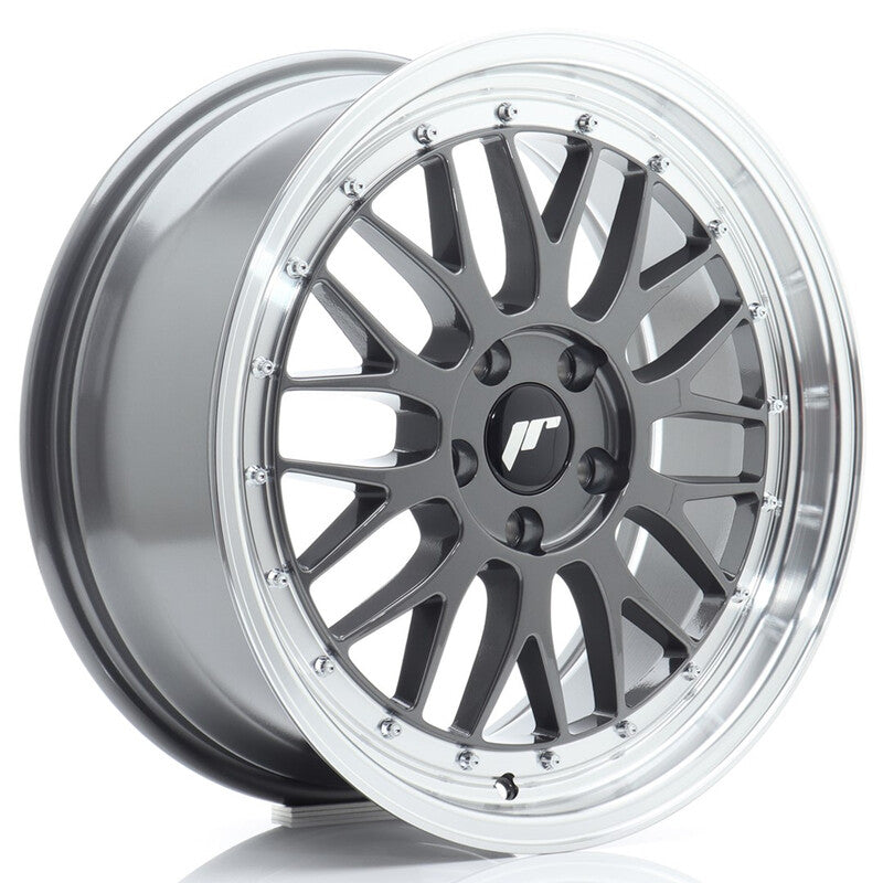Carica immagine in Galleria Viewer, Cerchio Japan Racing JR-23 8x18 5x112 ET40 - Hyper Gray
