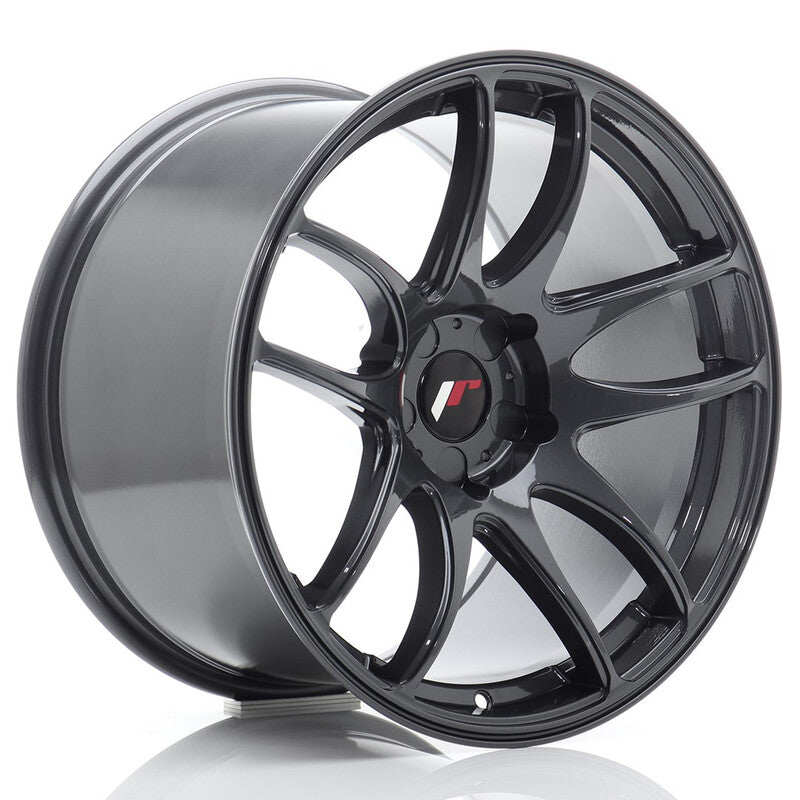 Cerchio Japan Racing JR-29 Extreme Concave 10,5x18 foratura su misura 5 fori ET15-28 - Hyper Gray