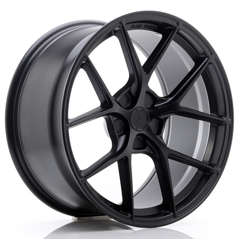 Cerchio Japan Racing SL-01 Super Light 9x19 foratura su misura 5 fori ET20-35 - Nero opaco