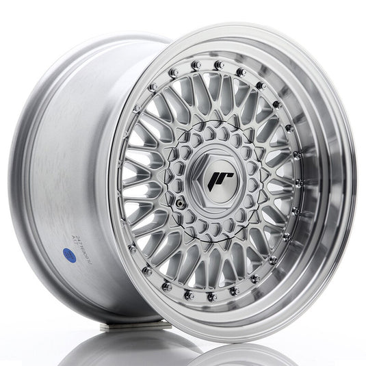 Cerchio Japan Racing JR-9 9x16 4x100/4x108 ET20 - Argento lucidato