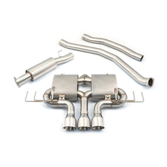Linea di Scarico "Front Flex Back" Cobra per Honda Civic Type R FK8 (17-22)