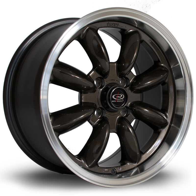 Carica immagine in Galleria Viewer, Cerchio Rota RB 8x15 4x100 ET30 - Gunmetal
