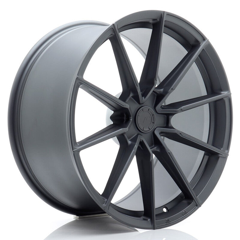 Carica immagine in Galleria Viewer, Cerchio Japan Racing SL-02 Super Light 10x20 foratura su misura 5 fori ET15-48 - Gunmetal
