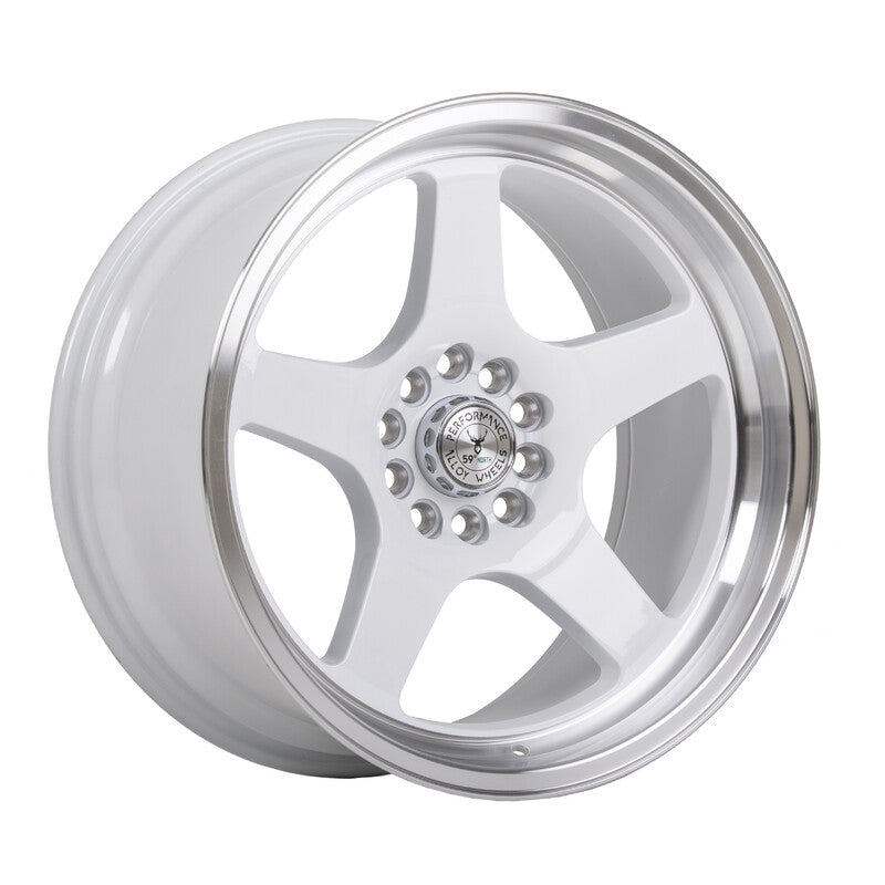 Cerchio 59°North D-004 8,5x17 5x100/5x108 ET10 - Bianco