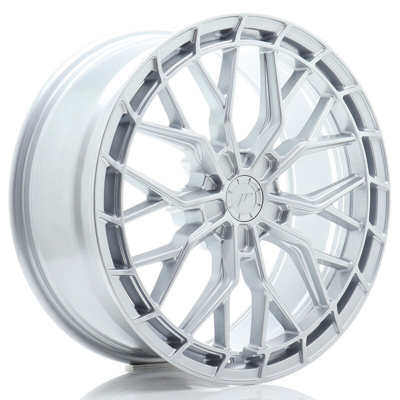 Carica immagine in Galleria Viewer, Cerchio Japan Racing JR-48 8,5x20 foratura su misura 5 fori ET20-45 - Argento
