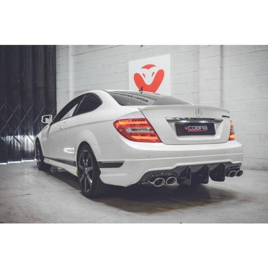 Silenziatore "Style AMG" Cobra per Mercedes C180 1.6L Turbo (07-14)