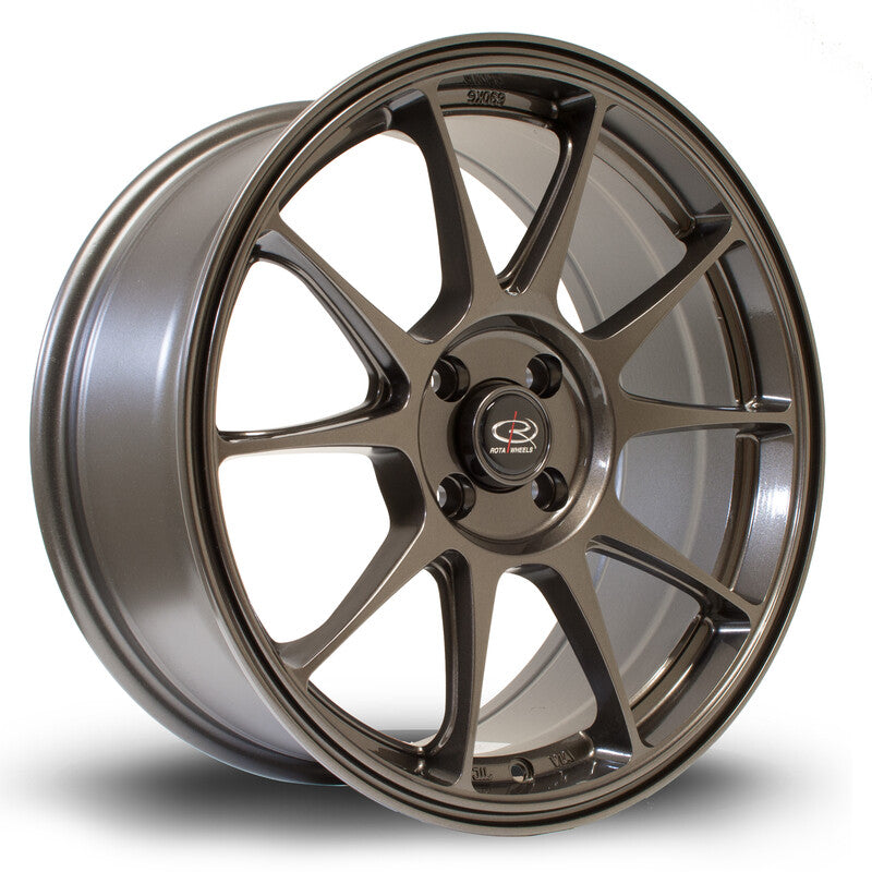 Cerchio Rota Titan 7,5x17 4x100 ET35 - Gunmetal