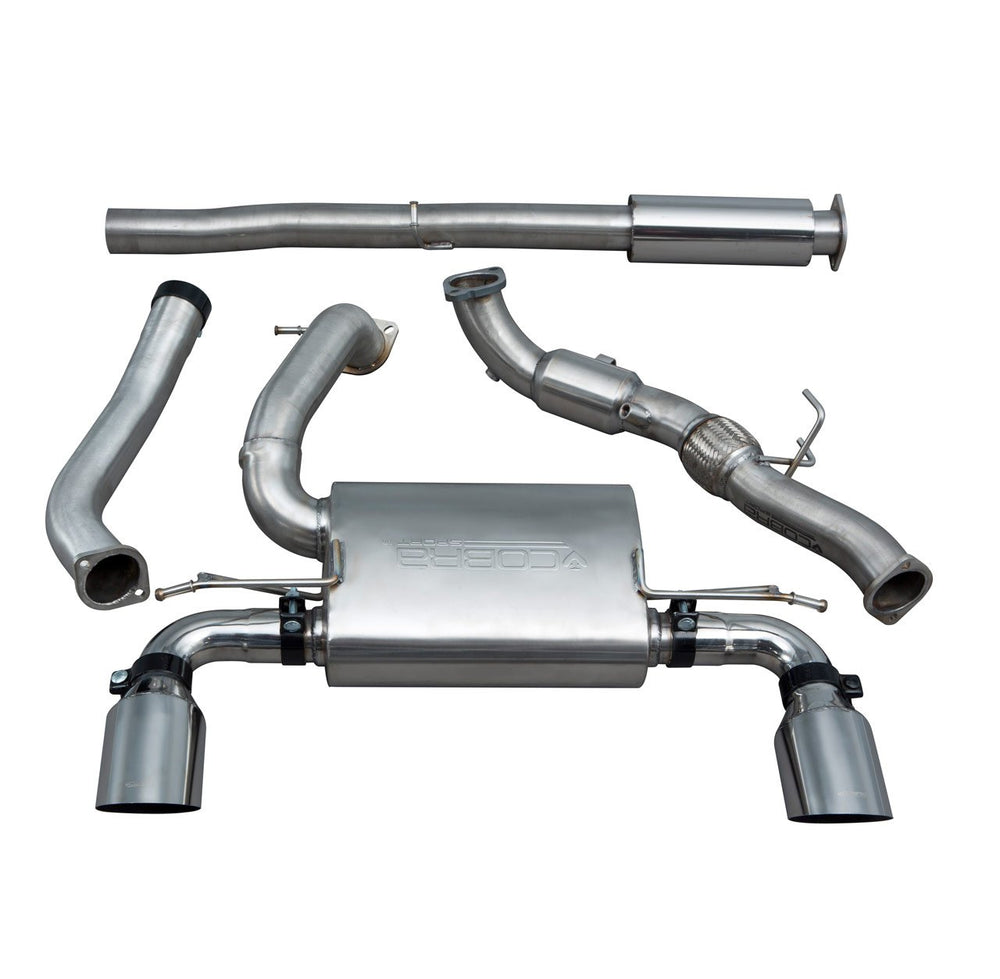 Linea di Scarico Completa "Turboback" Cobra per Ford Focus RS MK3