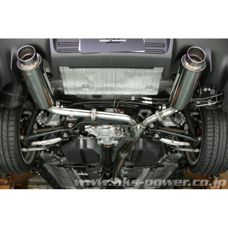Linea di Scarico HKS "Silent Hi-Power" per Mitsubishi Lancer Evo X