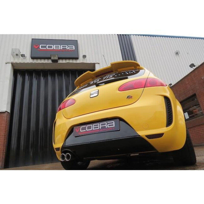Linea di Scarico Completa "Turboback" Cobra per Seat Leon FR 1P 2.0L TFSI (06-13)
