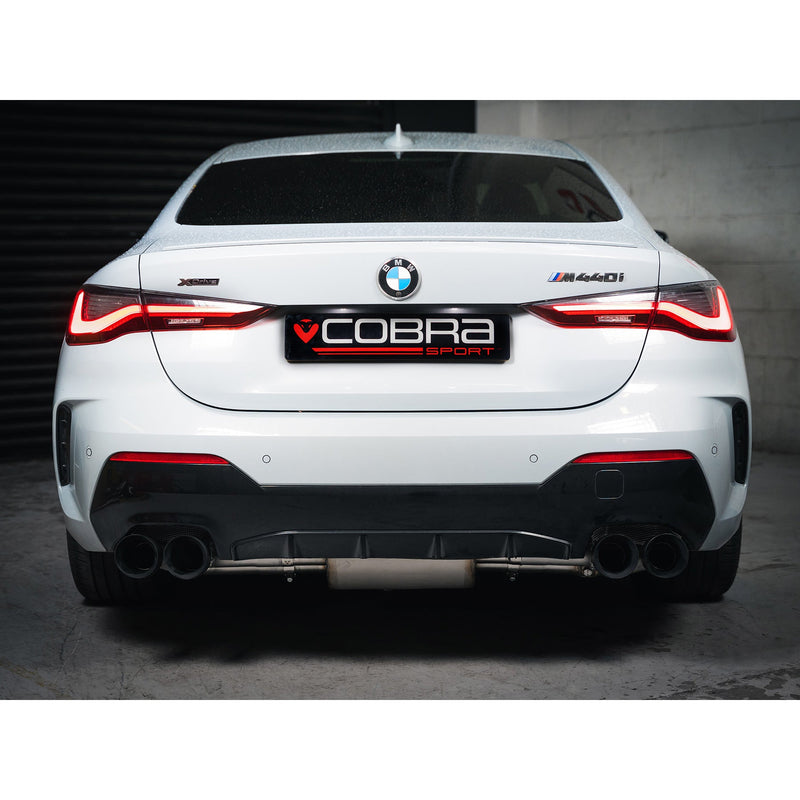 Carica immagine in Galleria Viewer, Linea di Scarico Completa Cobra per BMW M440i G22/G23 (2022+) - con Valvola, a Quattro Uscite

