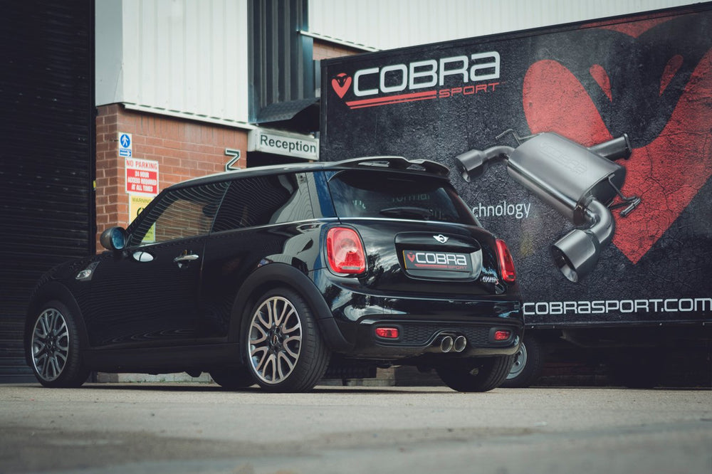 Linea di Scarico "Catback" Cobra per Mini Cooper S F56 Ø3" (14-18), con Valvola