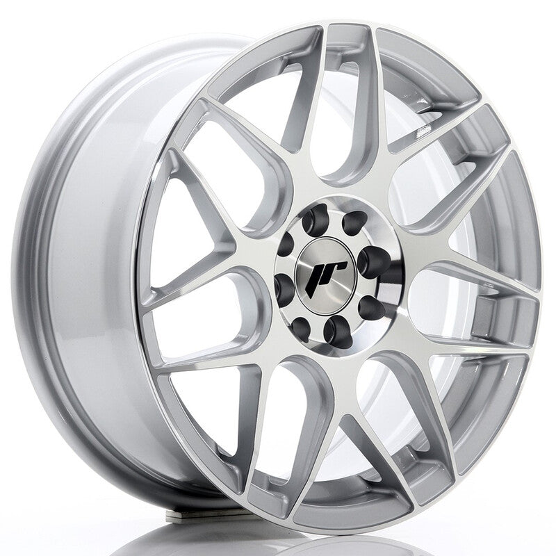 Carica immagine in Galleria Viewer, Cerchio Japan Racing JR-18 7x16 4x100 ET35 - Argento lucidato
