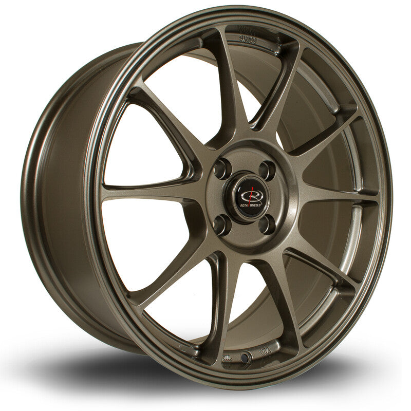 Cerchio Rota Titan 7,5x17 4x100 ET35 - Bronzo