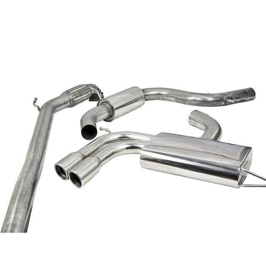 Linea di Scarico Completa "Turboback" Cobra per Seat Leon Cupra 1P 2.0L TFSI (06-12)