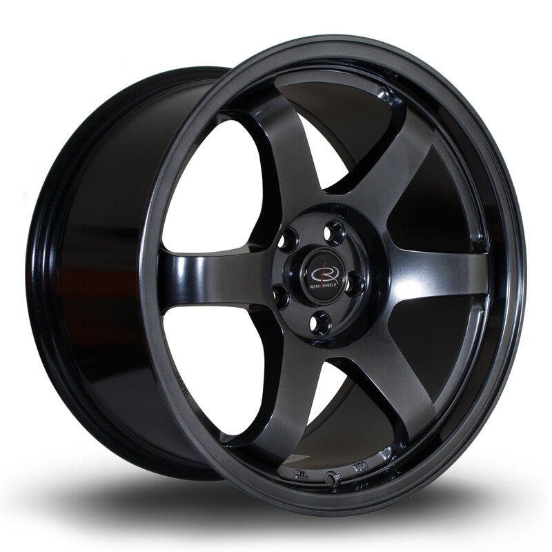 Cerchio Rota Grid 9x17 5x100 ET42 - Hyper Black