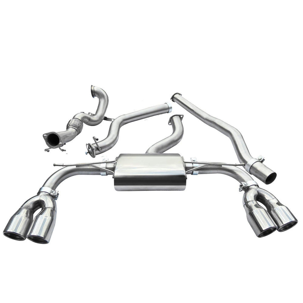 Linea di Scarico Completa "Turboback" Cobra per Audi S3 8V Berlina (12-20)