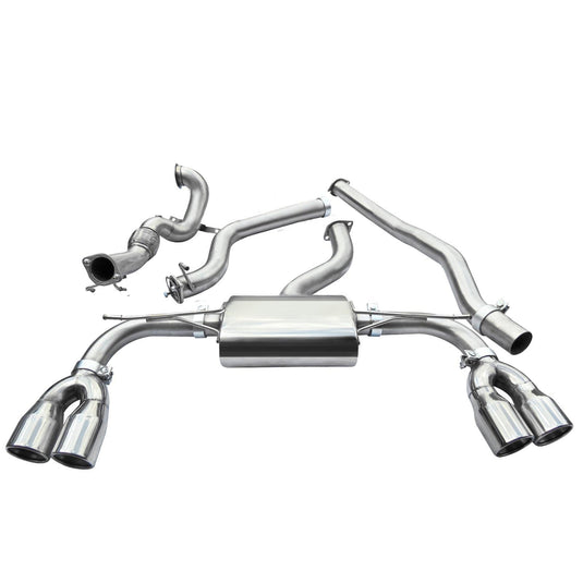 Linea di Scarico Completa "Turboback" Cobra per Audi S3 8V Berlina (12-20)