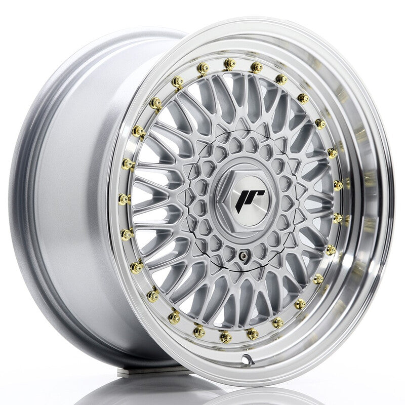 Carica immagine in Galleria Viewer, Cerchio Japan Racing JR-9 7,5x16 4x100/4x108 ET25 - Argento
