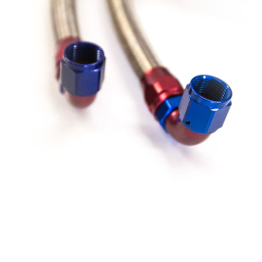 Tubi in Treccia per Circuito Olio - 140cm - Dash 10 (coppia)