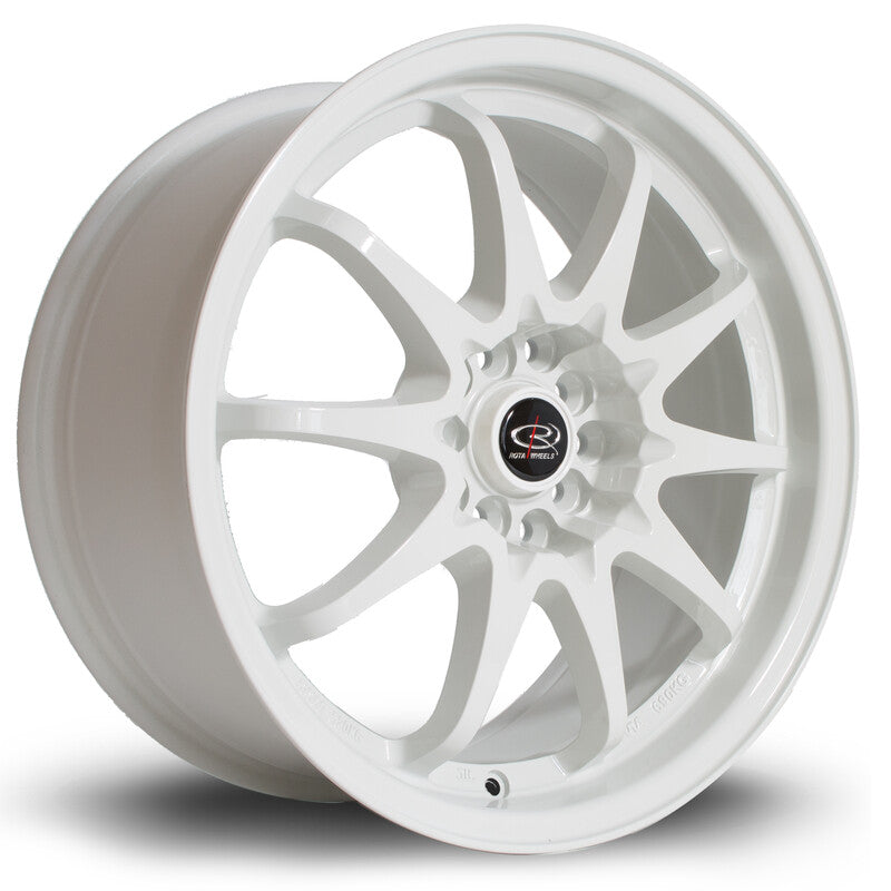 Cerchio Rota Fighter 8x17 5x100/5x114.3 ET44 - Bianco