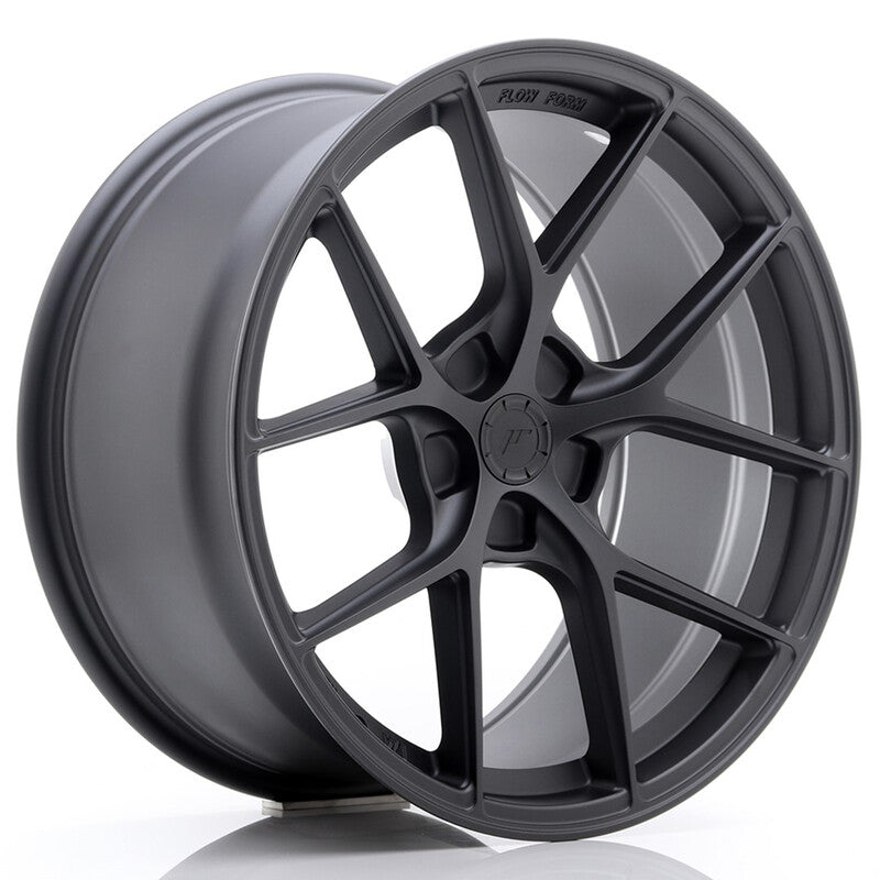 Cerchio Japan Racing SL-01 Super Light 9,5x19 foratura su misura 5 fori ET25-40 - Gunmetal