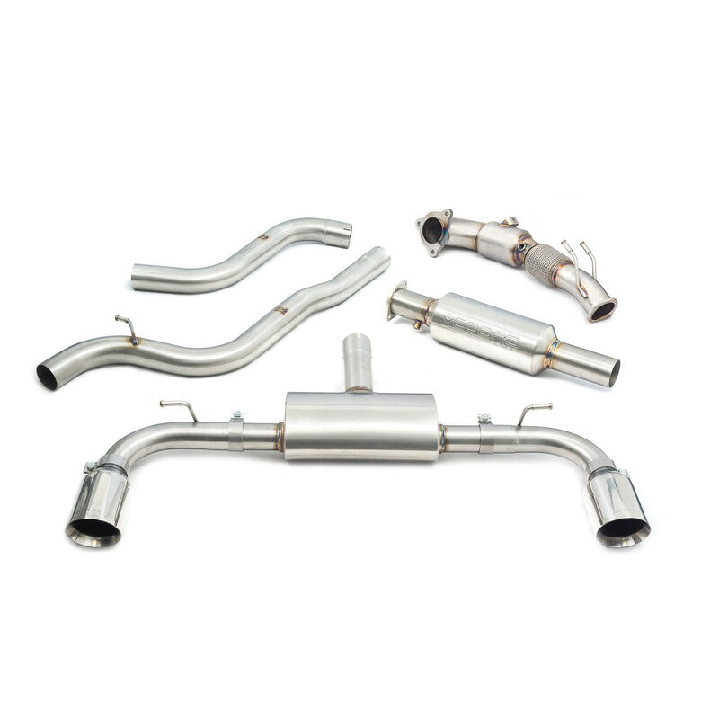 Linea di Scarico Completa "Turboback" Cobra per Ford Focus ST MK4